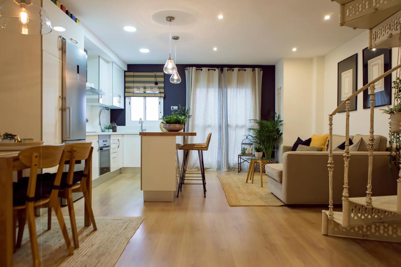 Апартаменти Sol Y Malaga - Designer Duplex Con Terraza Y Parking Екстер'єр фото